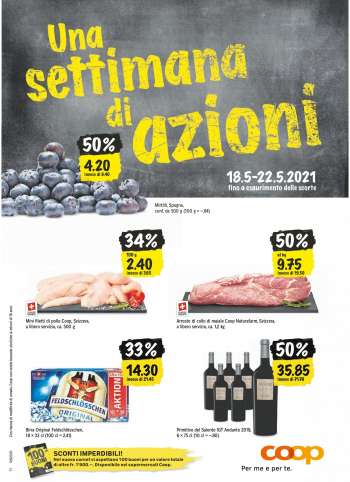 Volantino Coop - 18.5.2021 - 22.5.2021.