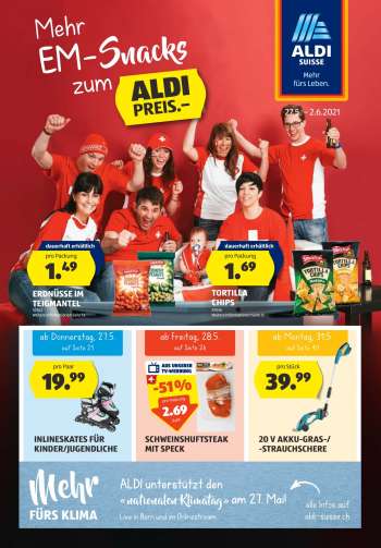 Volantino Aldi - 27.5.2021 - 2.6.2021.