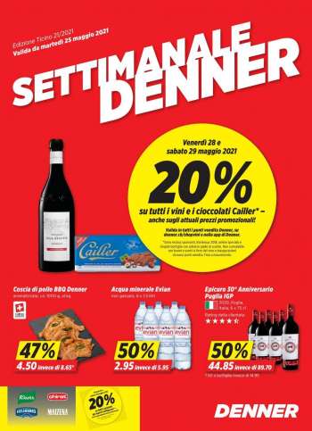 Prospekte Denner - 25.5.2021 - 31.5.2021.