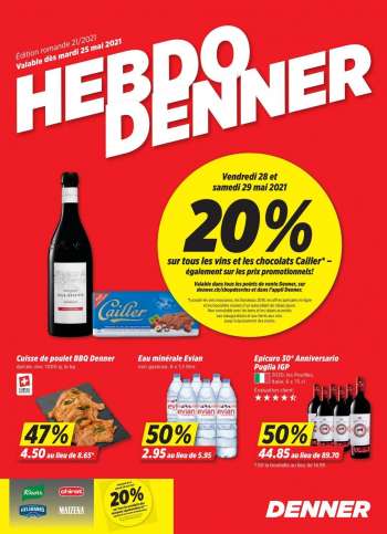 Volantino Denner - 25.5.2021 - 31.5.2021.