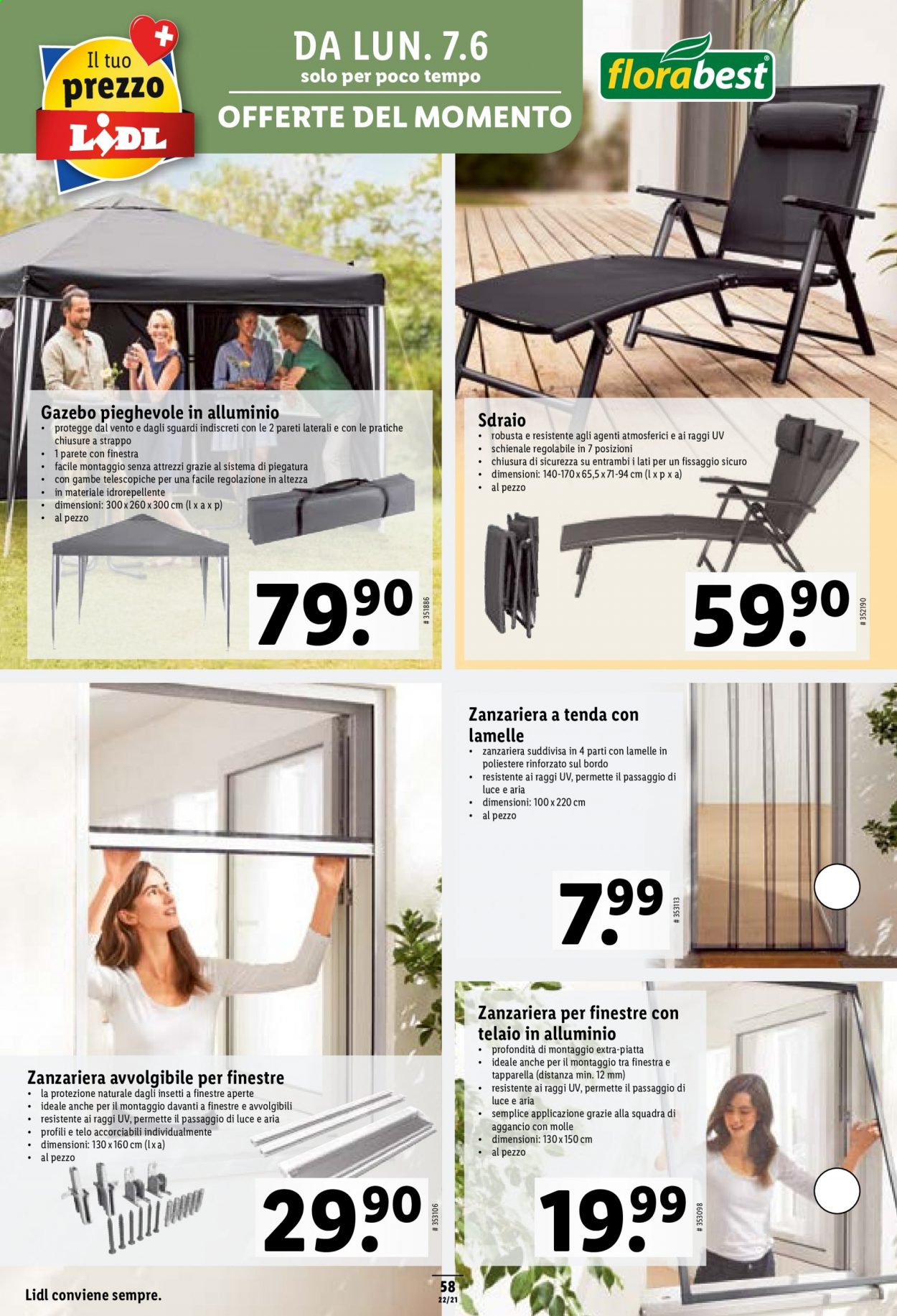 Volantino Lidl - 3.6.2021 - 9.6.2021. Pagina 60