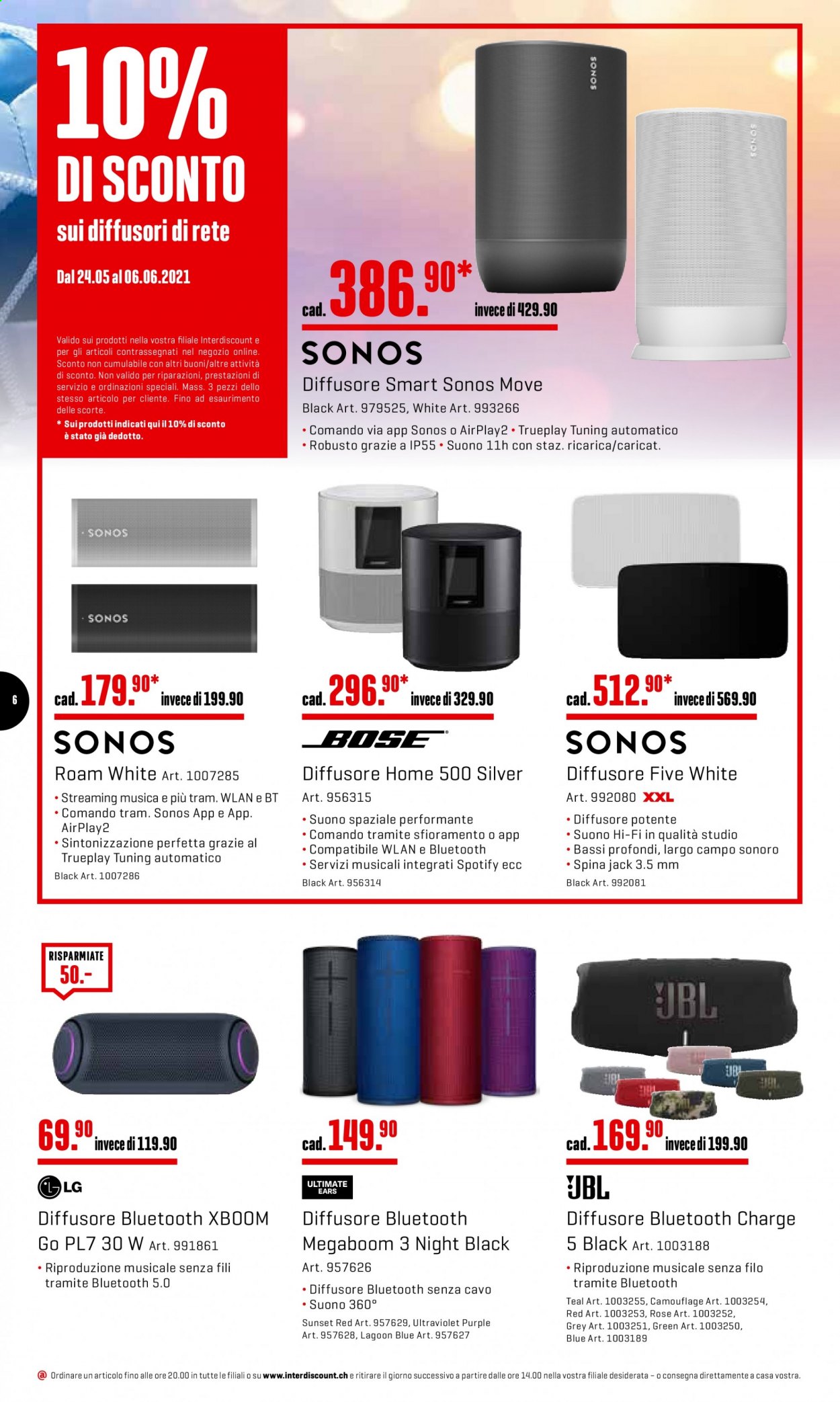 Prospekt Interdiscount - 31.5.2021 - 6.6.2021. Seite 6
