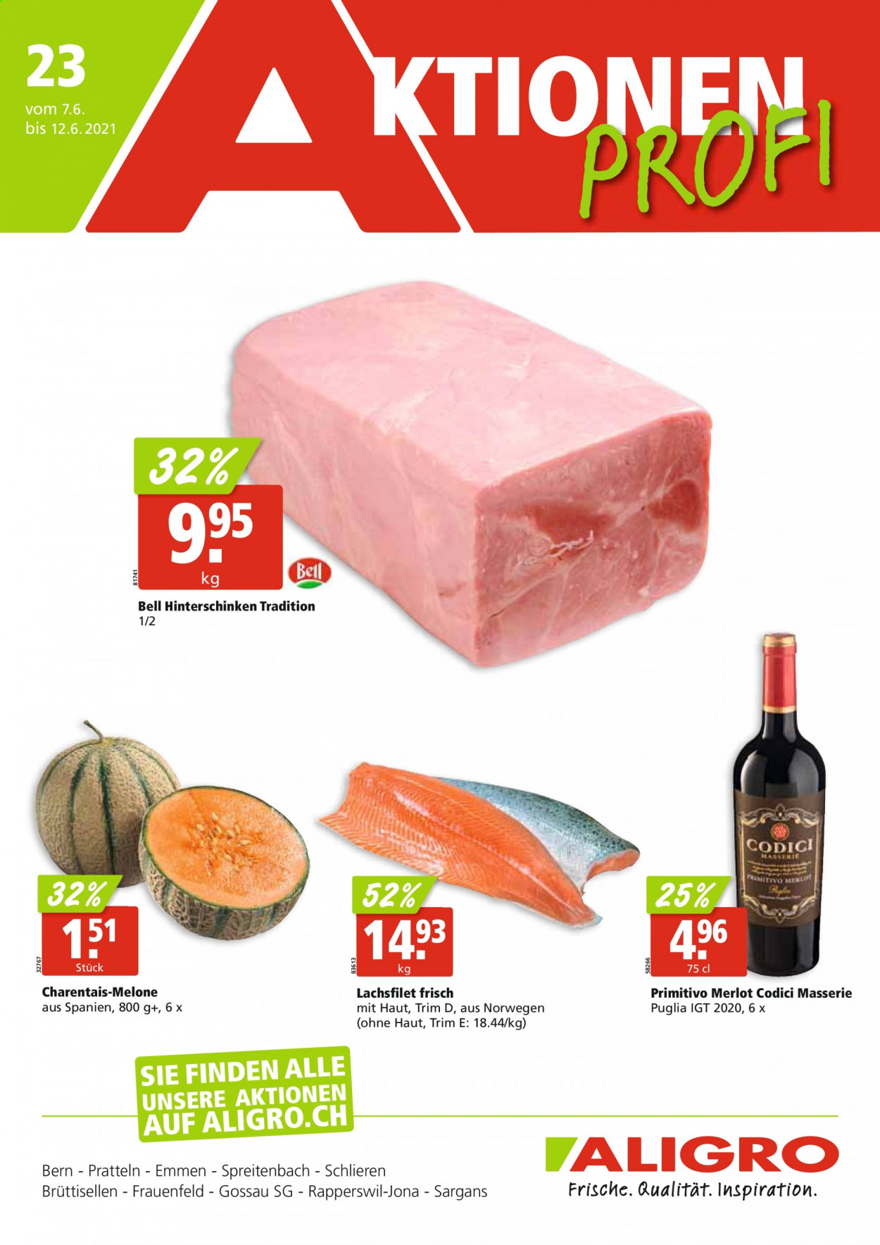 Volantino ALIGRO - 7.6.2021 - 12.6.2021. Pagina 1