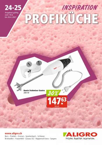 Volantino ALIGRO - 14.6.2021 - 26.6.2021.