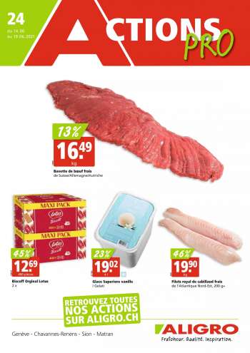 Volantino ALIGRO - 14.6.2021 - 19.6.2021.
