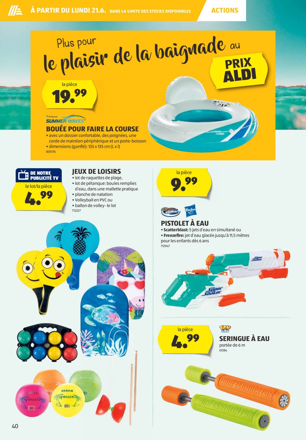 Catalogue Aldi - 17.6.2021 - 23.6.2021. Page 40