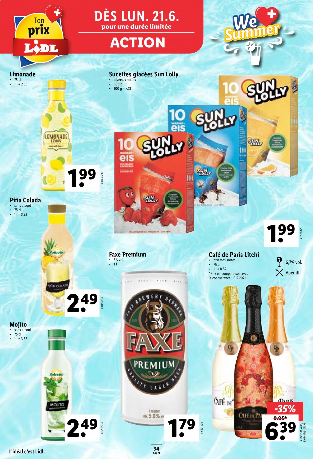 Volantino Lidl - 17.6.2021 - 23.6.2021. Pagina 34
