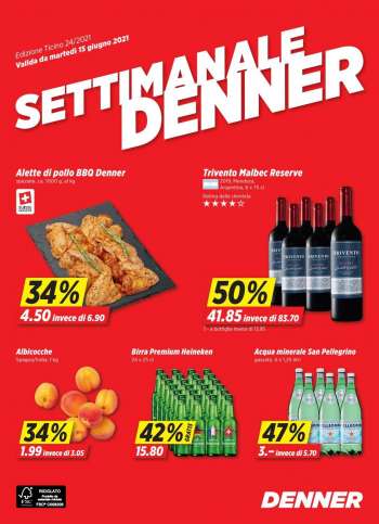 Catalogue Denner - 15.6.2021 - 21.6.2021.