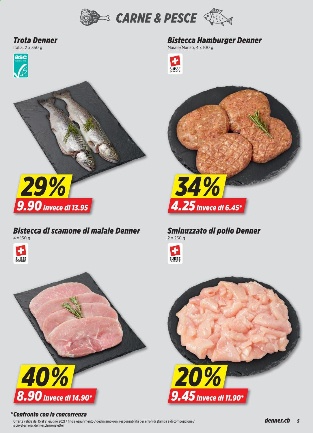 Volantino Denner - 15.6.2021 - 21.6.2021. Pagina 5