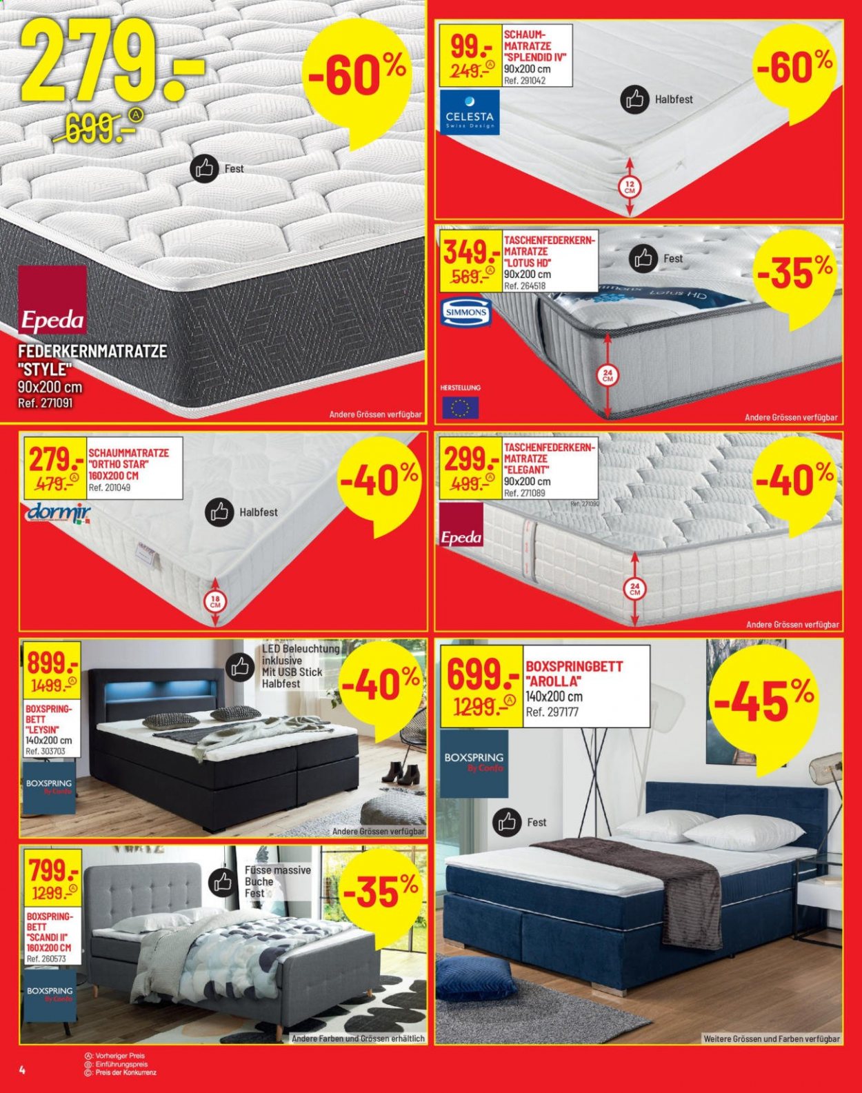 Volantino Conforama - 15.6.2021 - 28.6.2021. Pagina 4