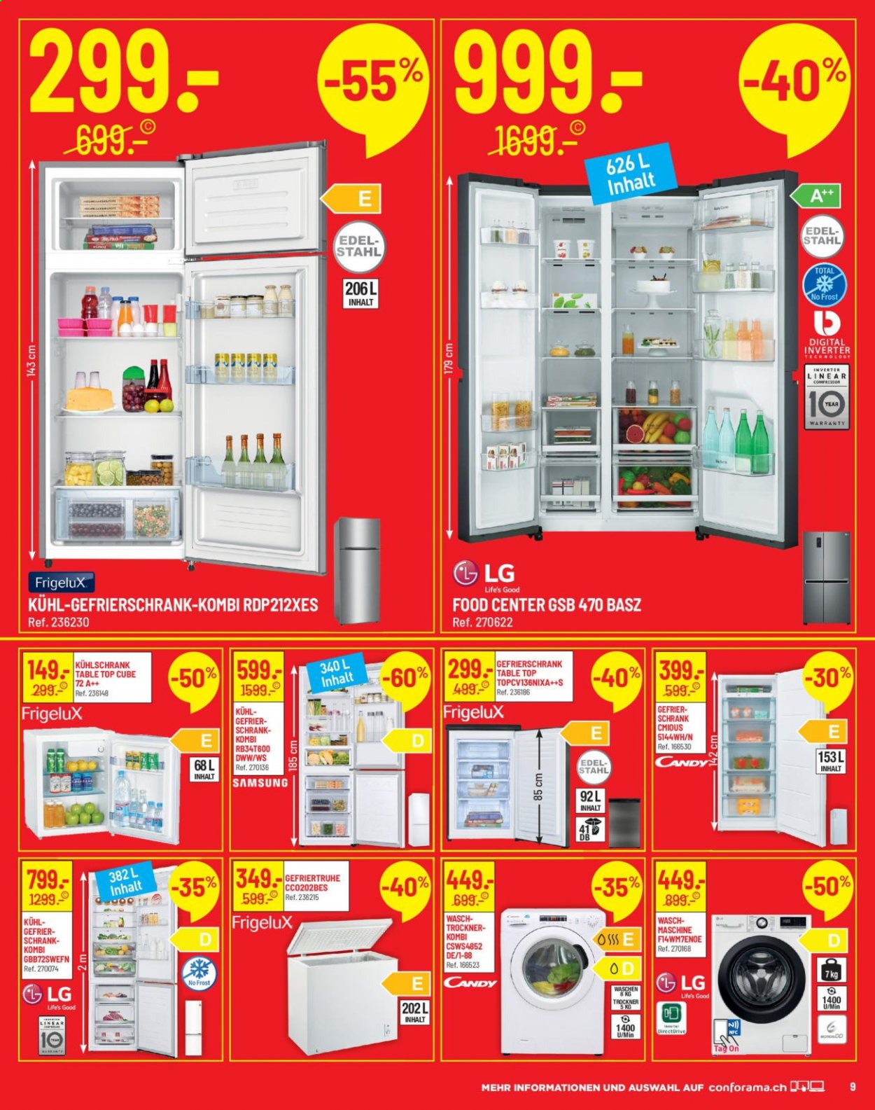 Volantino Conforama - 15.6.2021 - 28.6.2021. Pagina 9