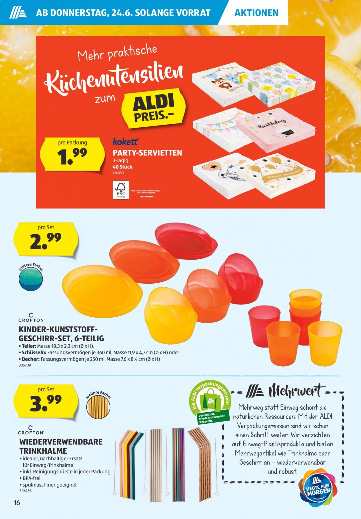 Volantino Aldi - 24.6.2021 - 30.6.2021. Pagina 16