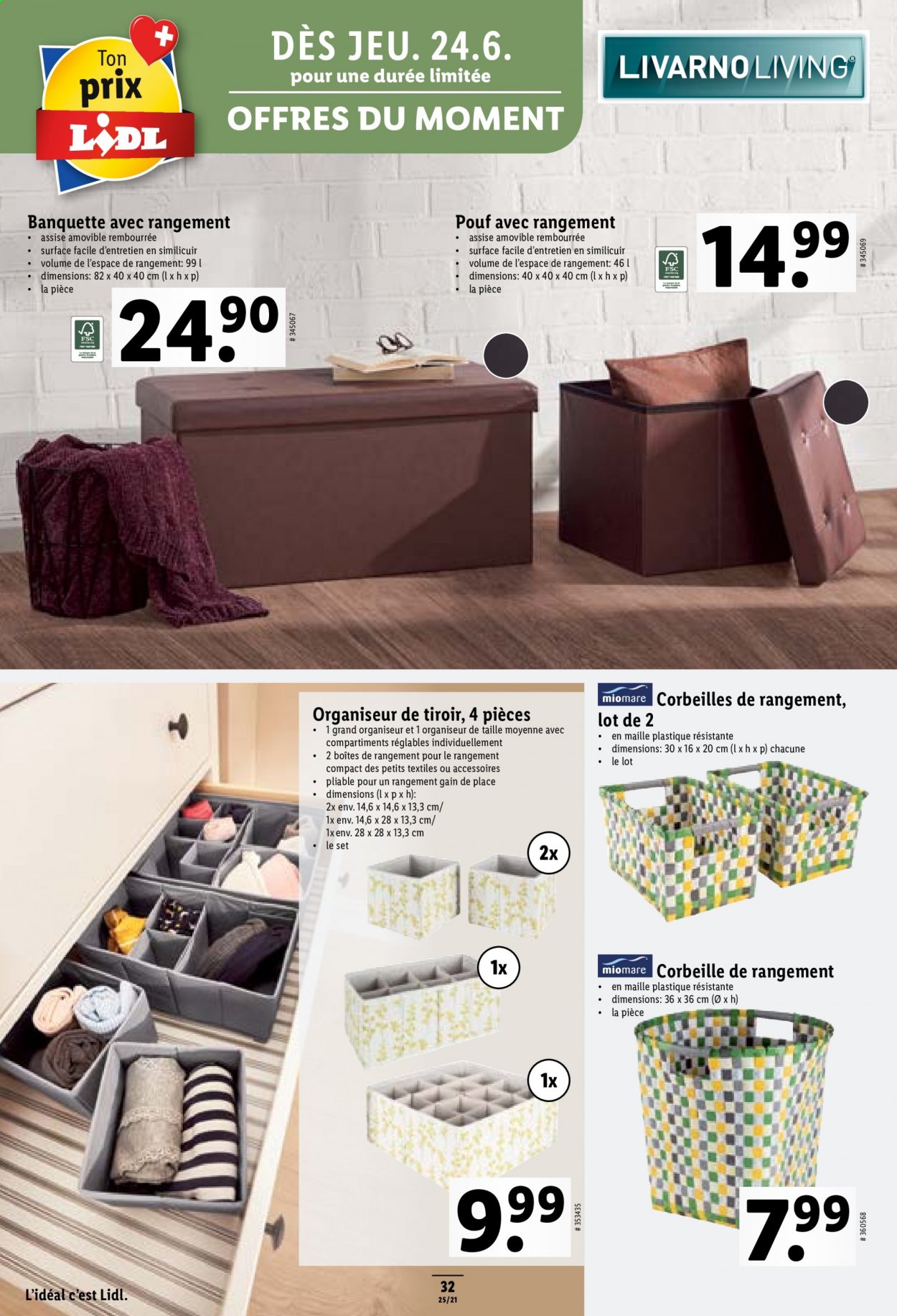 Volantino Lidl - 24.6.2021 - 30.6.2021. Pagina 32