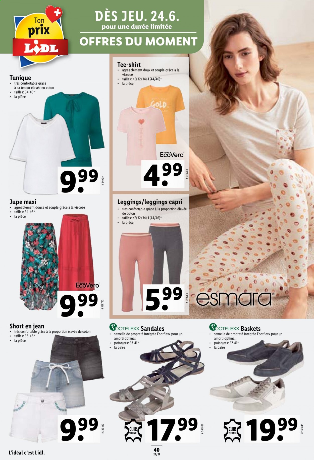 Volantino Lidl - 24.6.2021 - 30.6.2021. Pagina 40