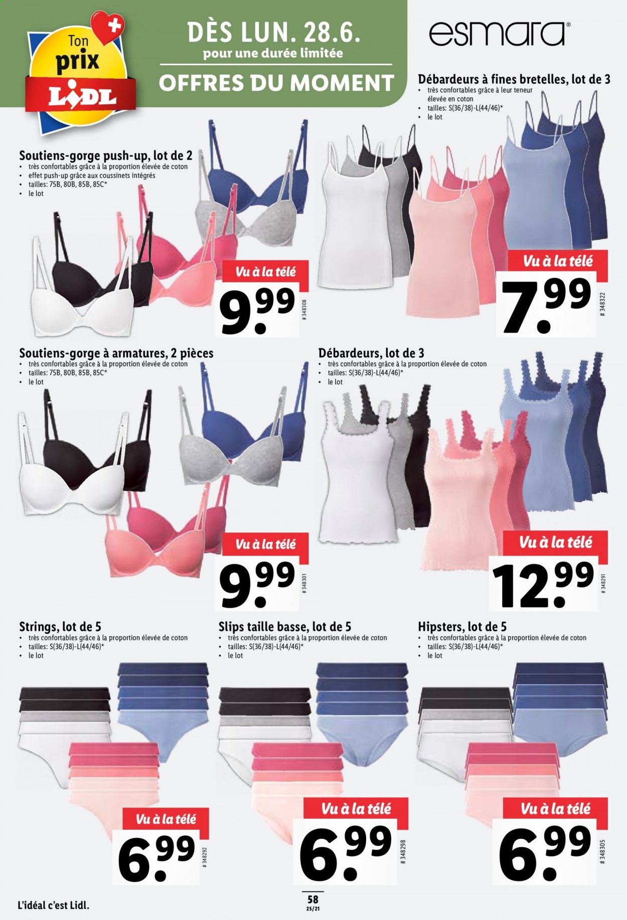 Volantino Lidl - 24.6.2021 - 30.6.2021. Pagina 58