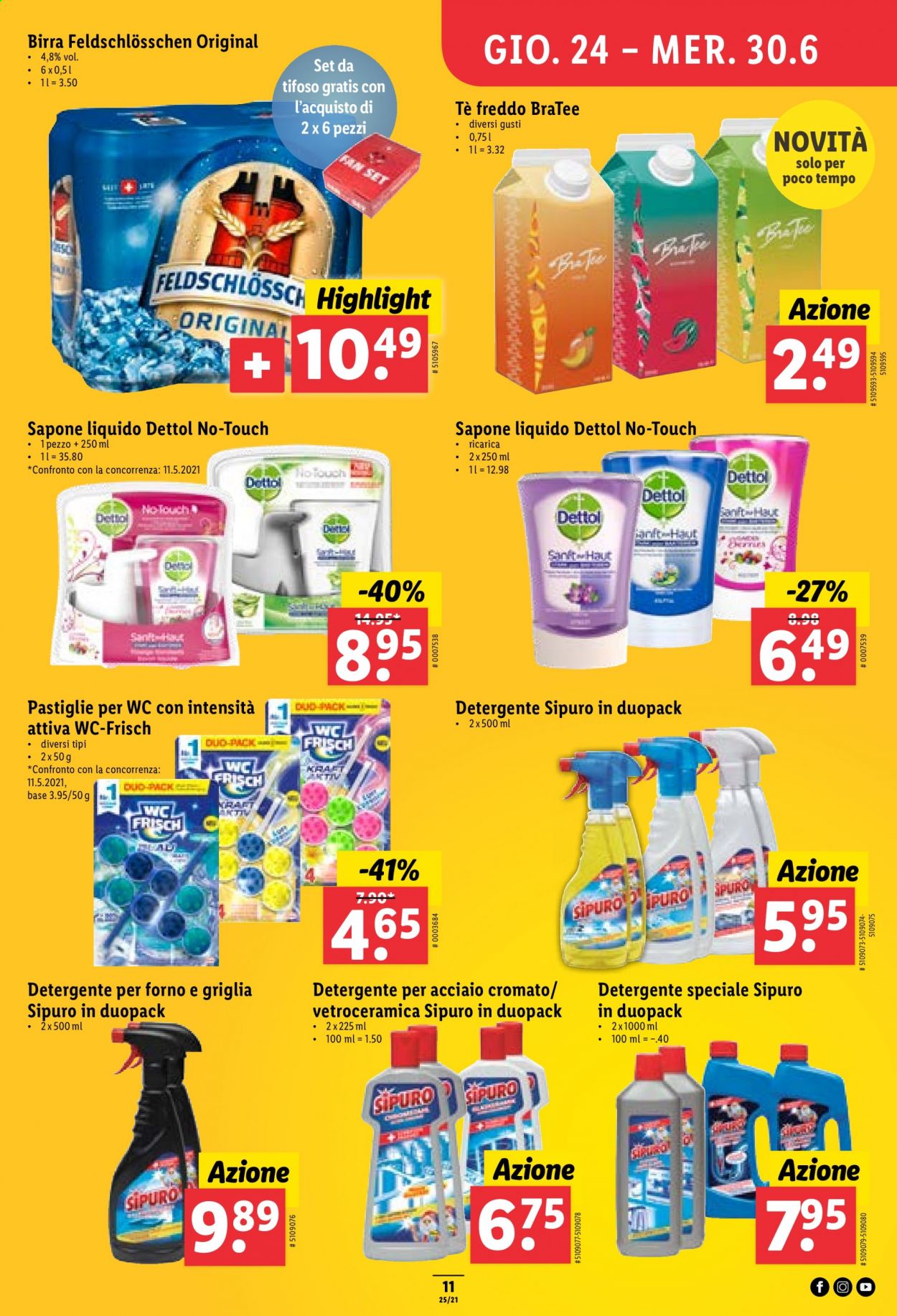 Volantino Lidl - 24.6.2021 - 30.6.2021. Pagina 11