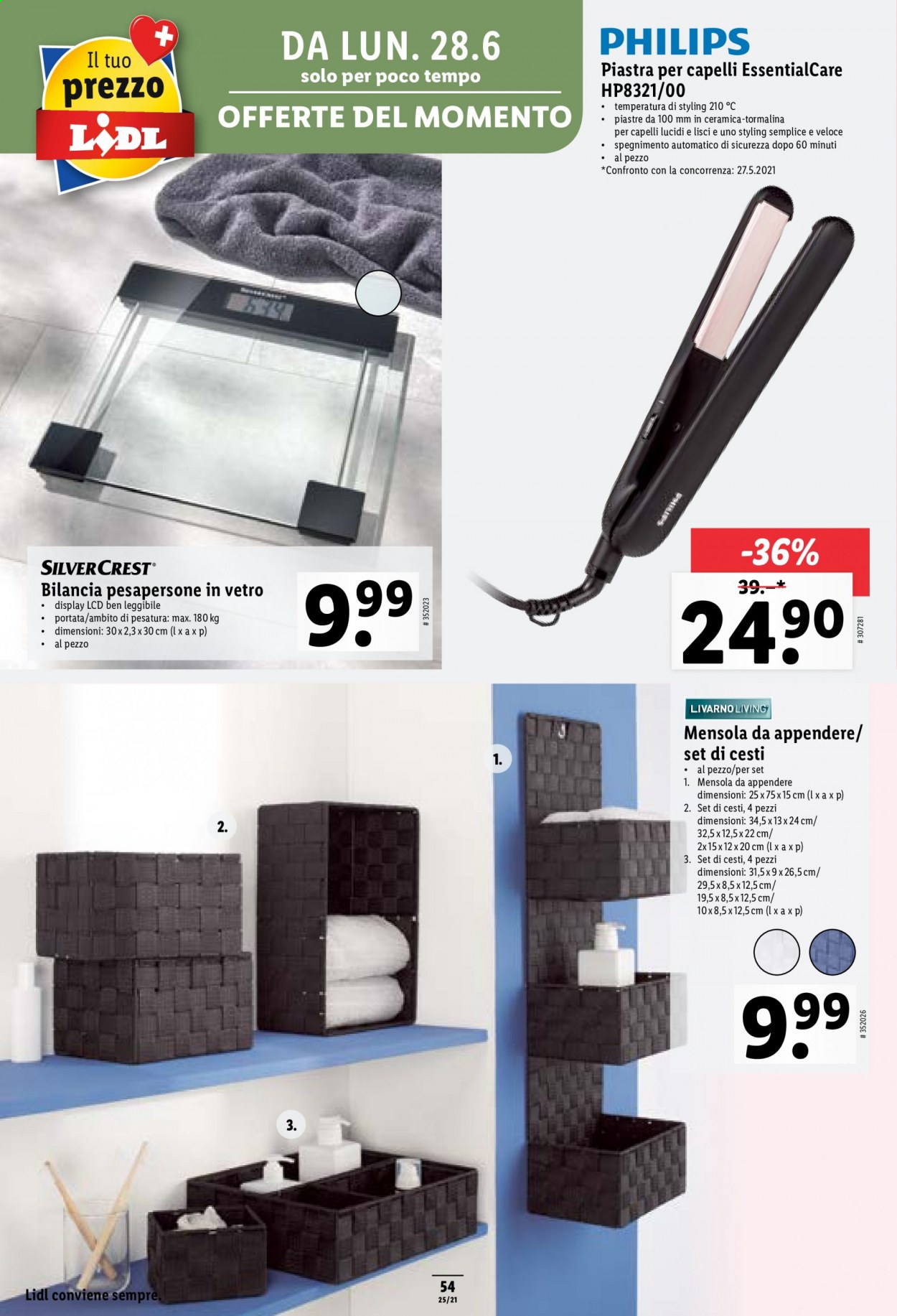 Volantino Lidl - 24.6.2021 - 30.6.2021. Pagina 54