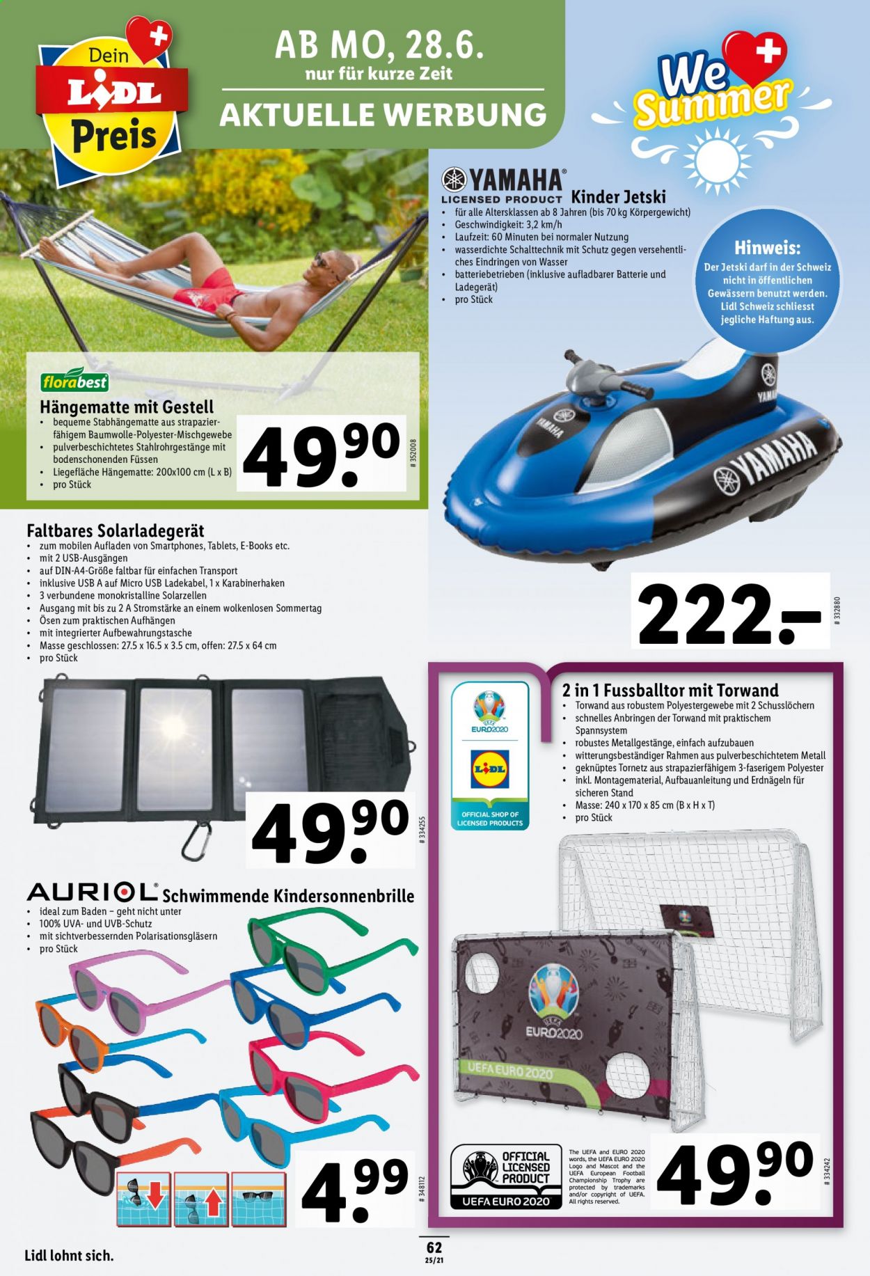 Catalogue Lidl - 24.6.2021 - 30.6.2021. Page 62