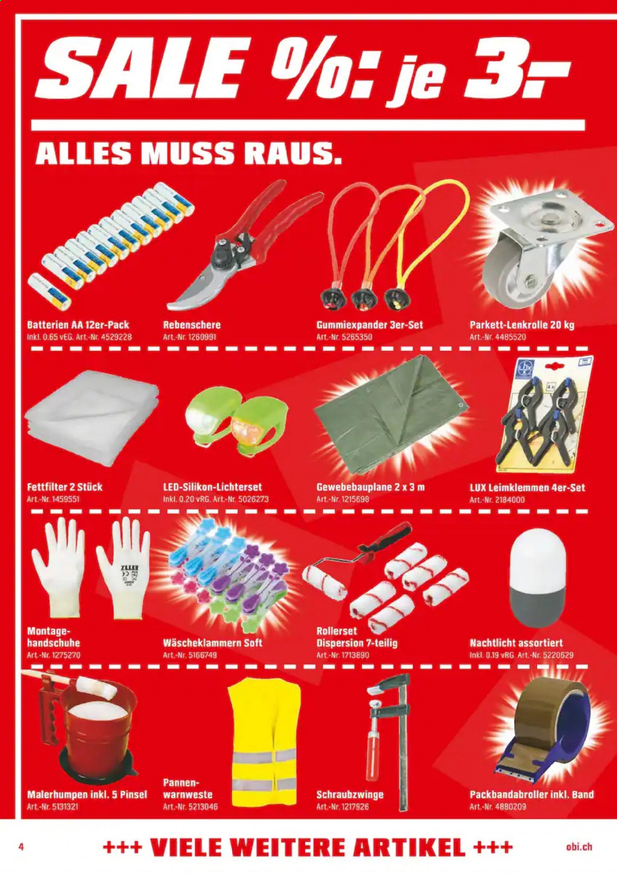 Catalogue OBI - 21.6.2021 - 10.7.2021. Page 4