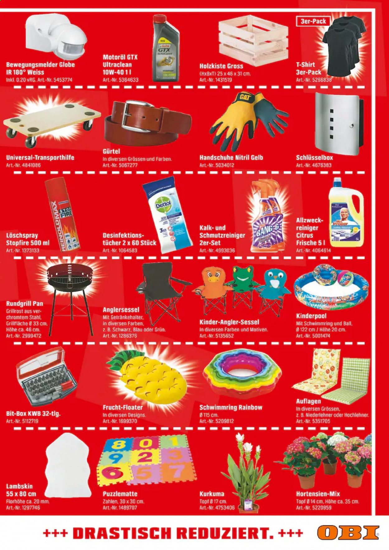 Catalogue OBI - 21.6.2021 - 10.7.2021. Page 9