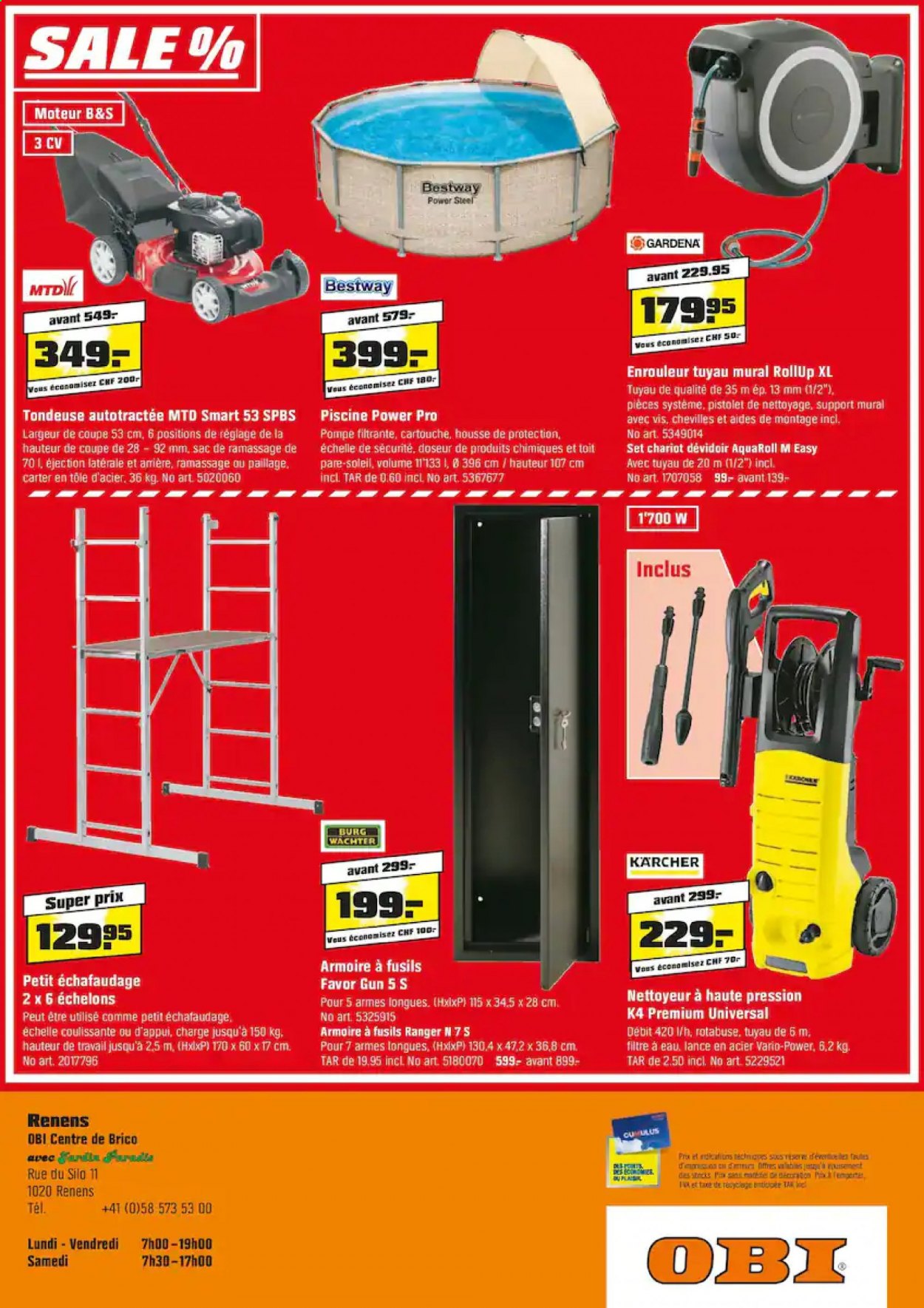 Catalogue OBI - 21.6.2021 - 10.7.2021. Page 16