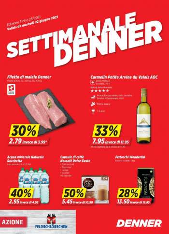 Catalogue Denner - 22.6.2021 - 28.6.2021.