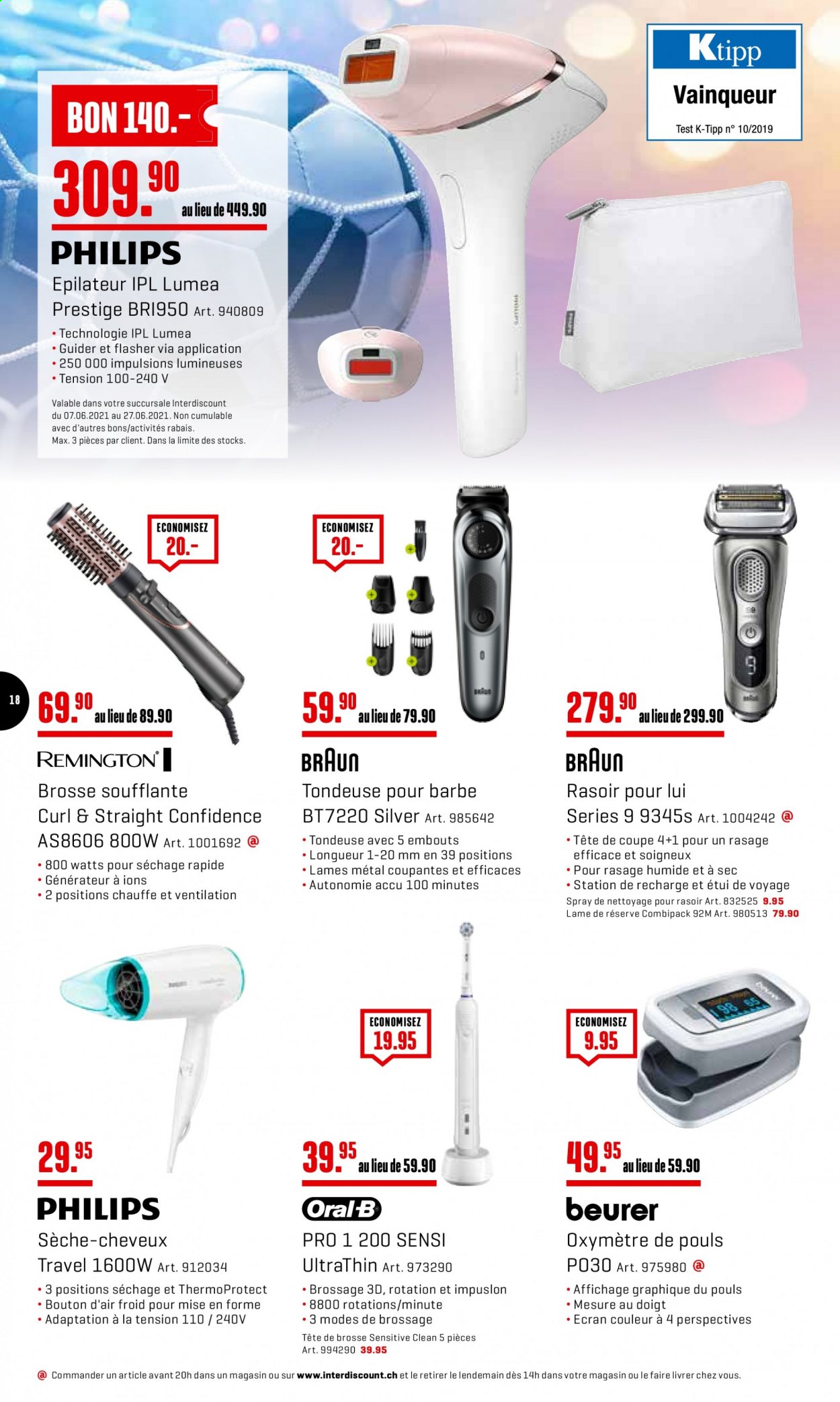 Prospekt Interdiscount - 21.6.2021 - 27.6.2021. Seite 18