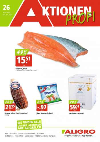 Volantino ALIGRO - 28.6.2021 - 3.7.2021.