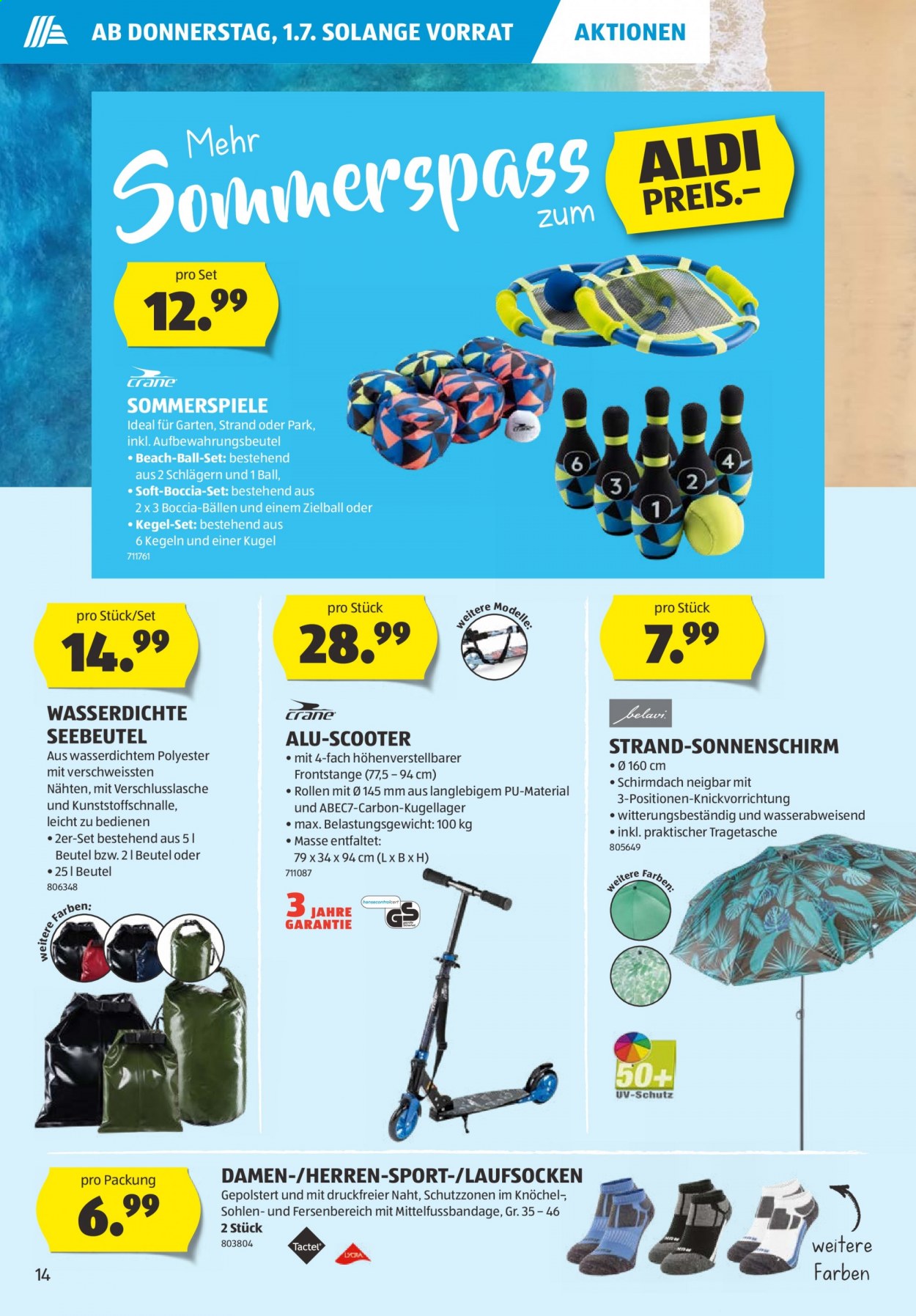 Prospekt Aldi - 1.7.2021 - 7.7.2021. Seite 14
