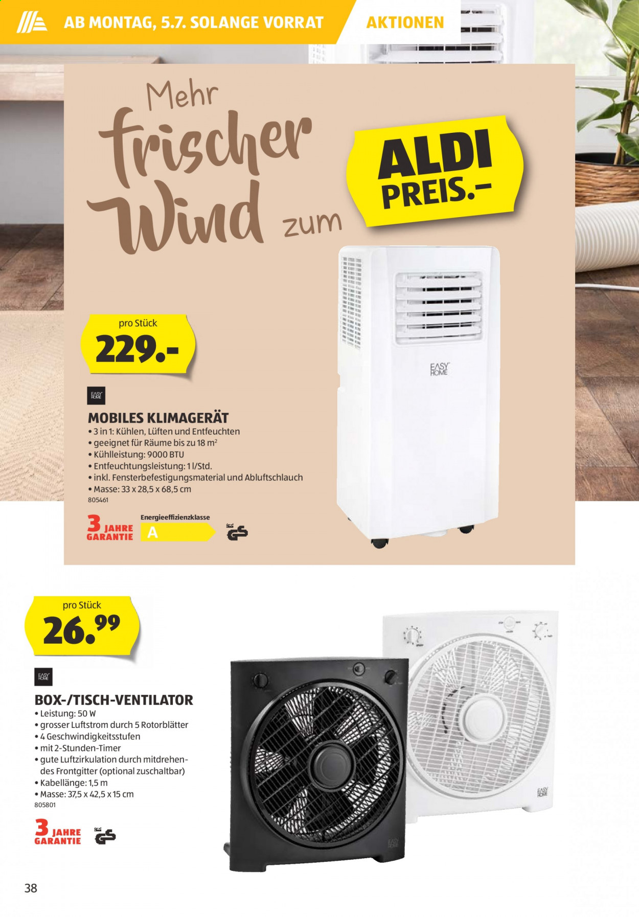 Prospekt Aldi - 1.7.2021 - 7.7.2021. Seite 38