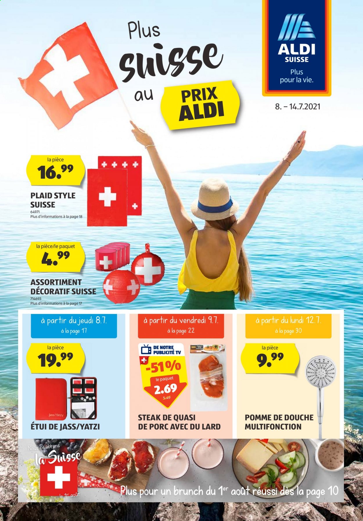 Volantino Aldi - 8.7.2021 - 14.7.2021. Pagina 1