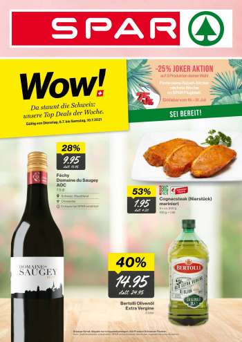 Prospekte SPAR - 6.7.2021 - 10.7.2021.
