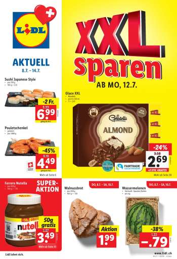 Volantino Lidl - 8.7.2021 - 14.7.2021.