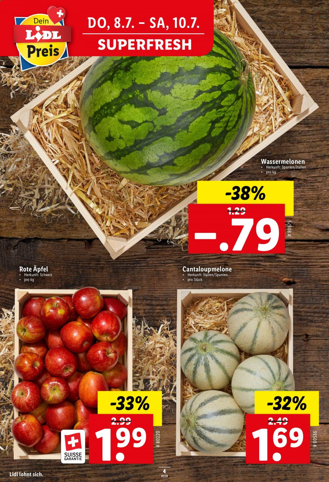 Prospekt Lidl - 8.7.2021 - 14.7.2021. Seite 4