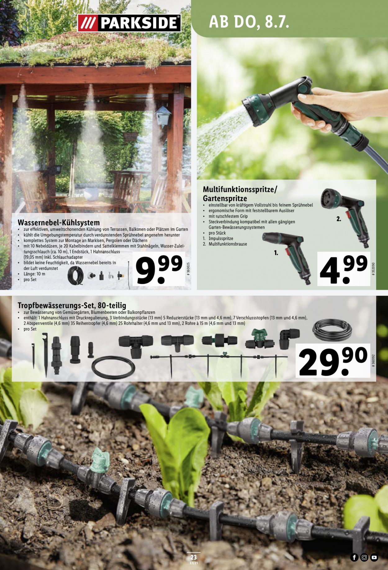 Prospekt Lidl - 8.7.2021 - 14.7.2021. Seite 23