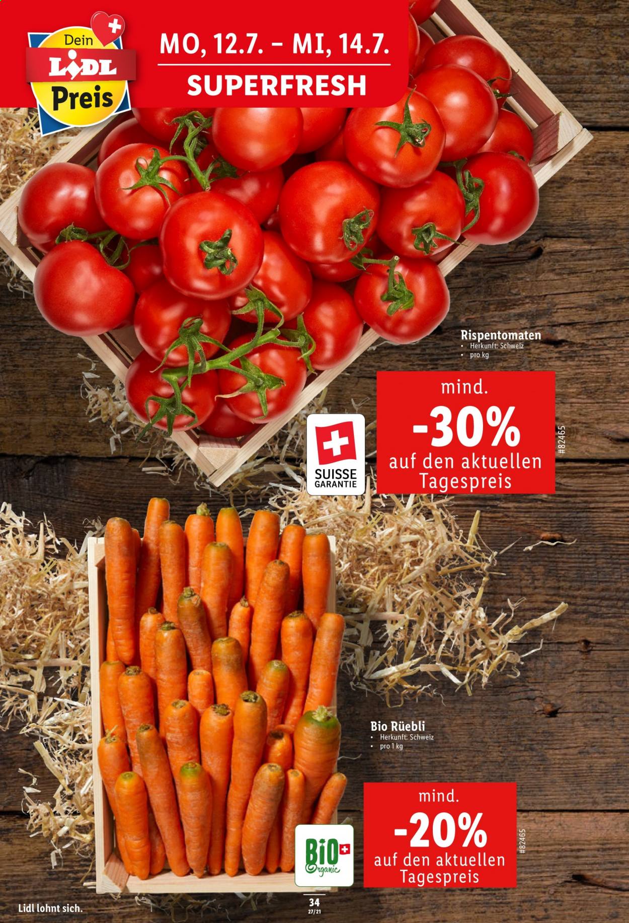 Prospekt Lidl - 8.7.2021 - 14.7.2021. Seite 34
