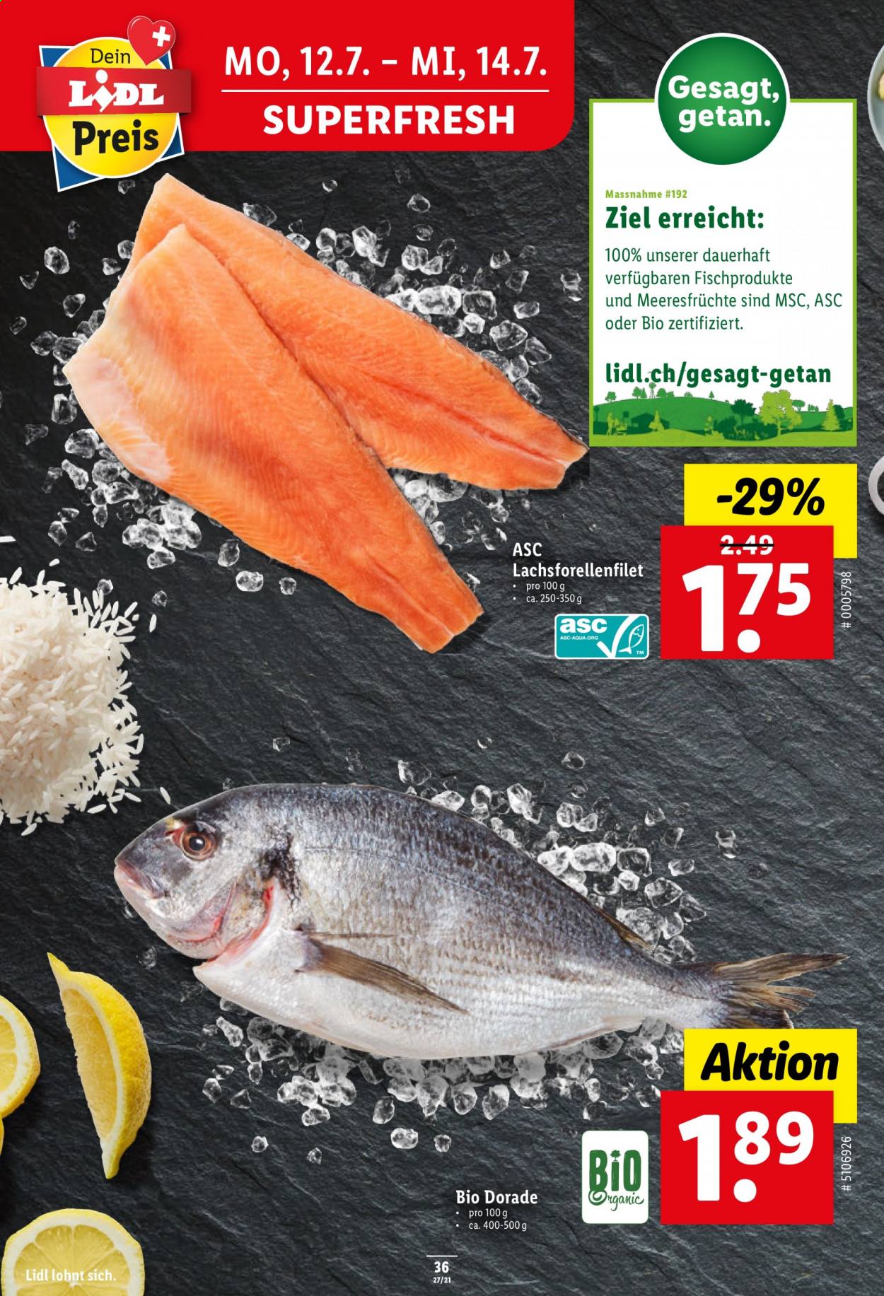 Prospekt Lidl - 8.7.2021 - 14.7.2021. Seite 36