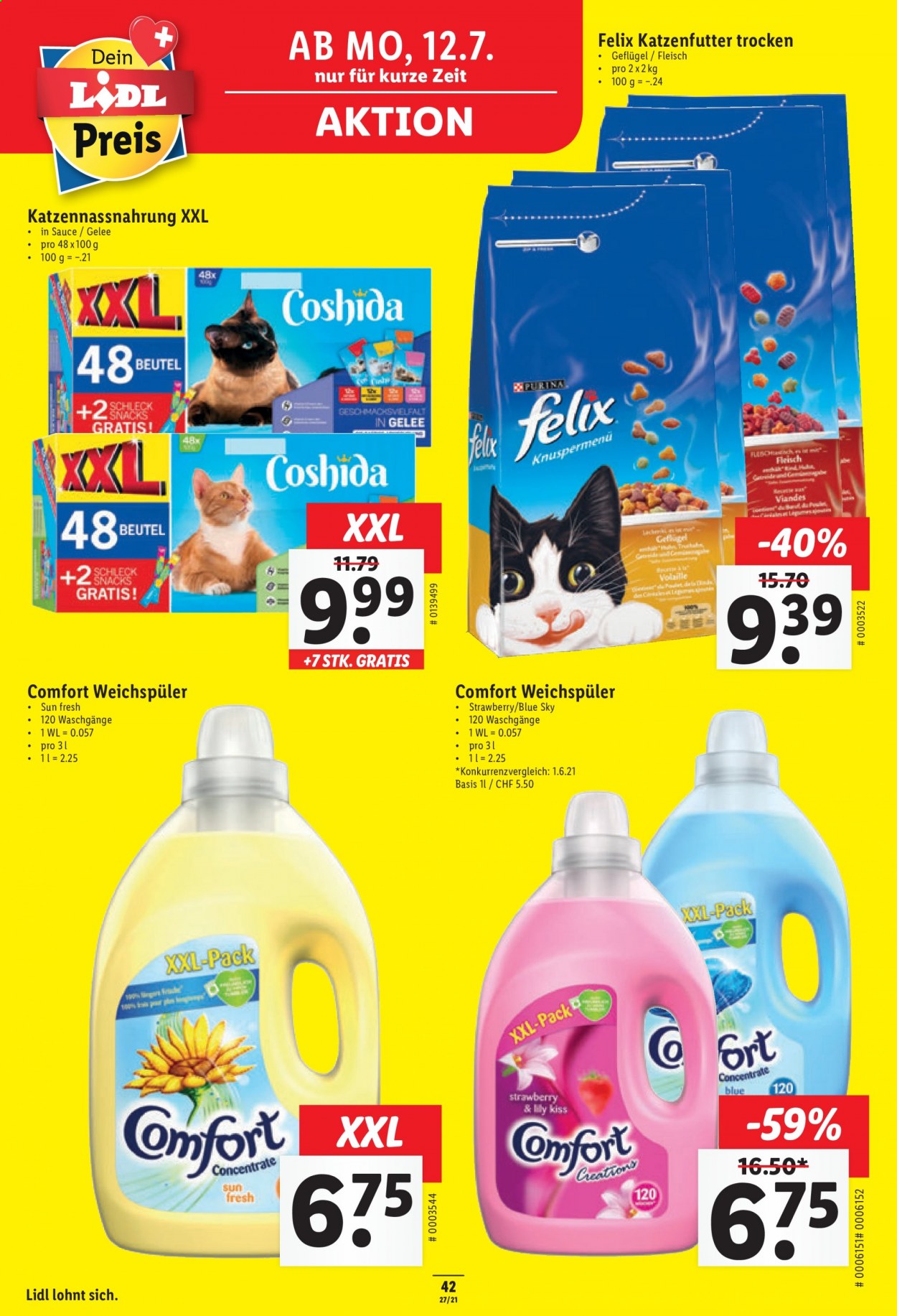 Prospekt Lidl - 8.7.2021 - 14.7.2021. Seite 42