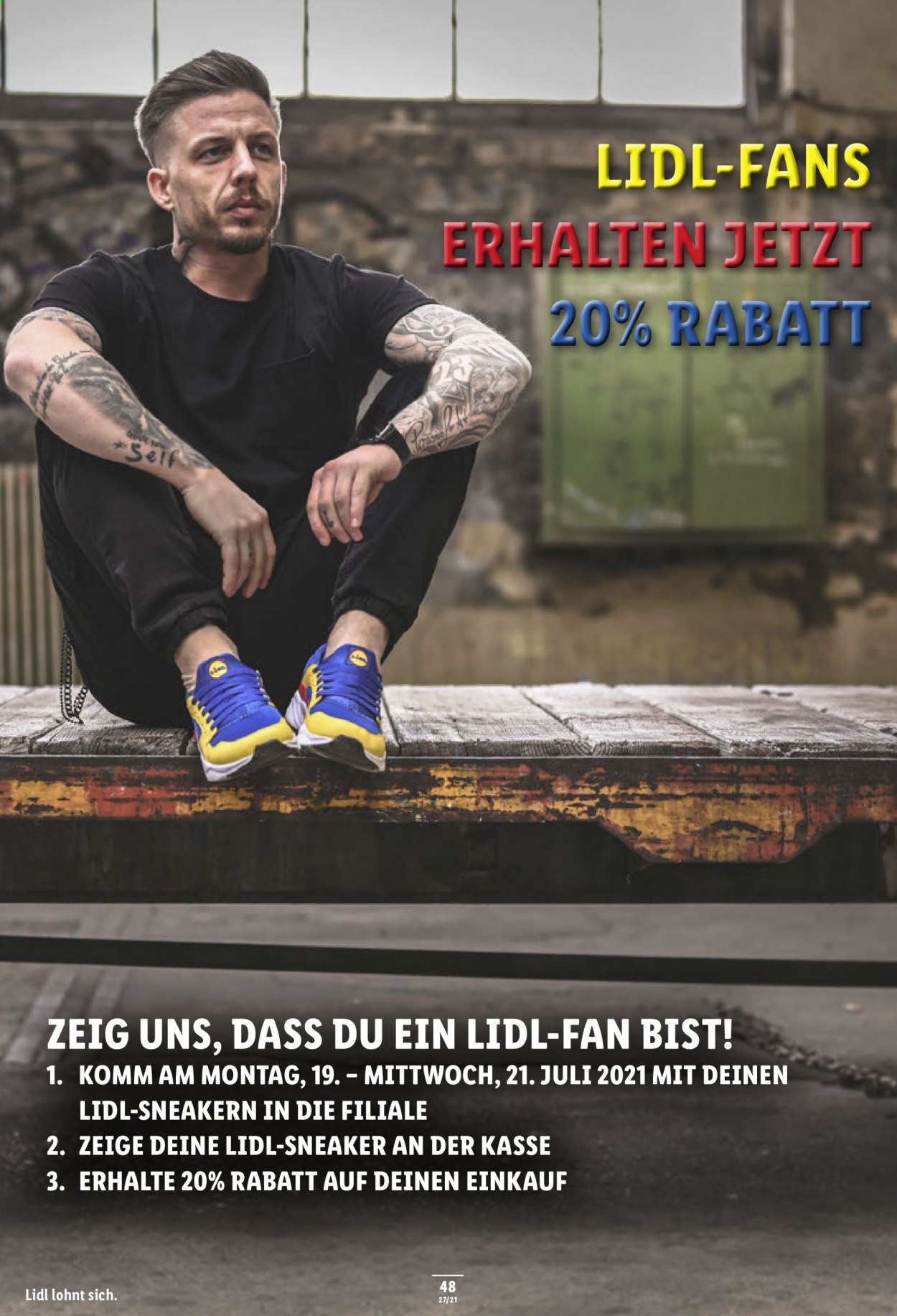 Prospekt Lidl - 8.7.2021 - 14.7.2021. Seite 48