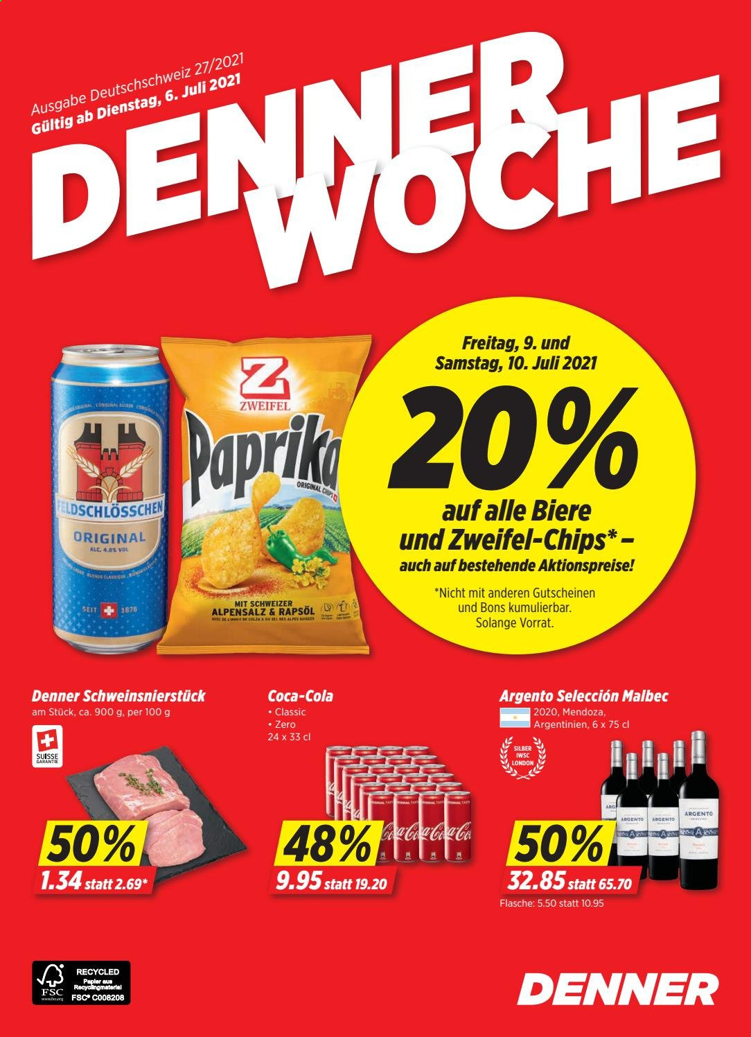 Volantino Denner - 6.7.2021 - 12.7.2021. Pagina 1