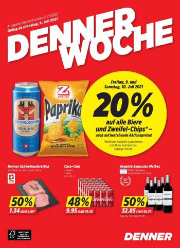 Catalogue Denner - 6.7.2021 - 12.7.2021.