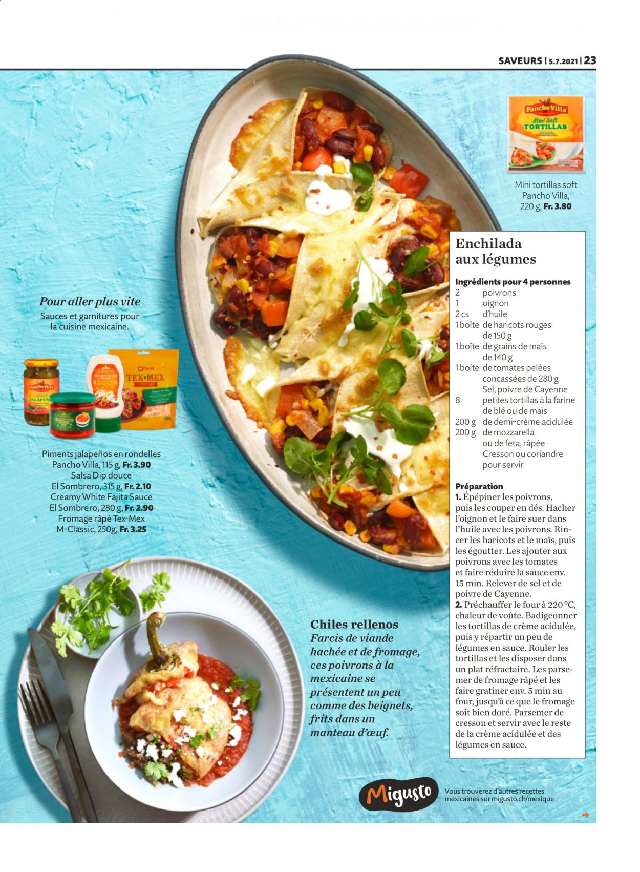 Volantino Migros - 5.7.2021 - 11.7.2021. Pagina 23