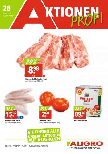 Volantino ALIGRO - 12.7.2021 - 17.7.2021.