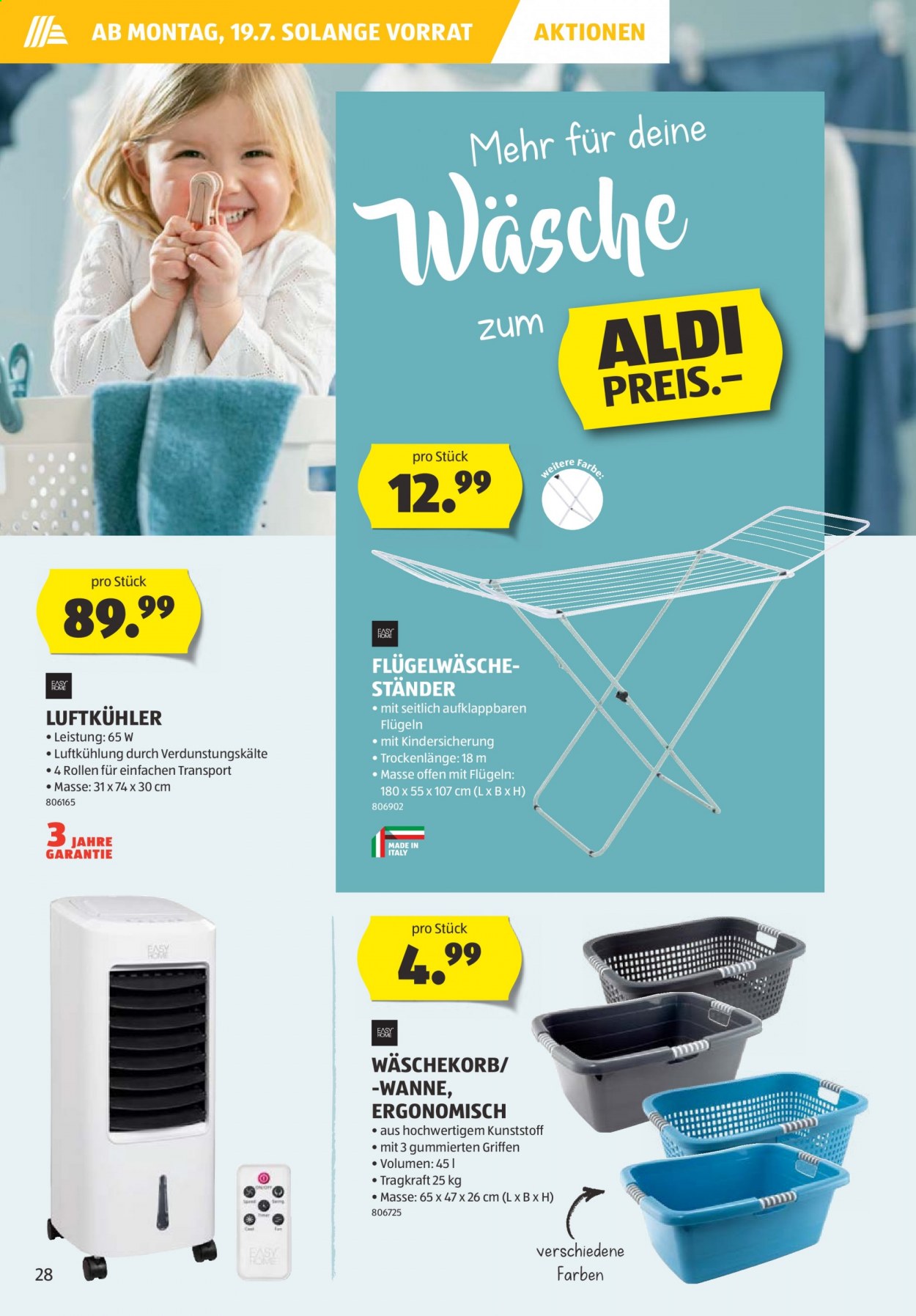 Prospekt Aldi - 15.7.2021 - 21.7.2021. Seite 28