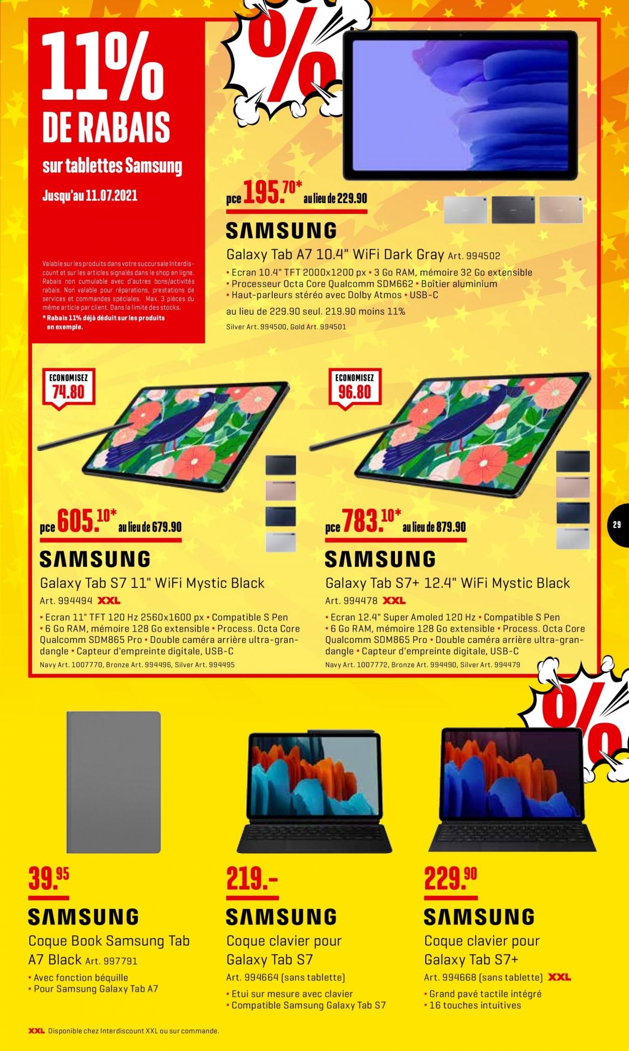 Volantino Interdiscount - 5.7.2021 - 11.7.2021. Pagina 29