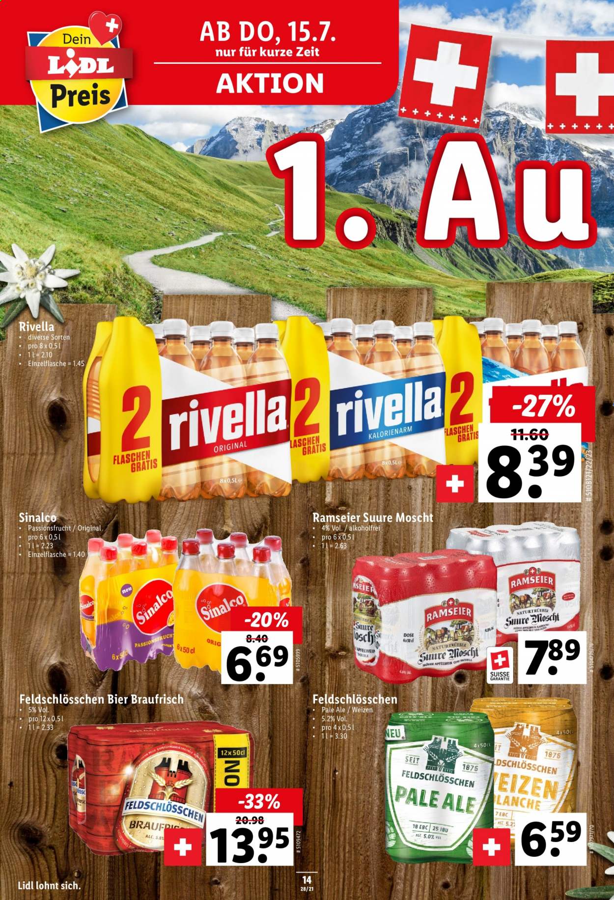 Prospekt Lidl - 15.7.2021 - 21.7.2021. Seite 14
