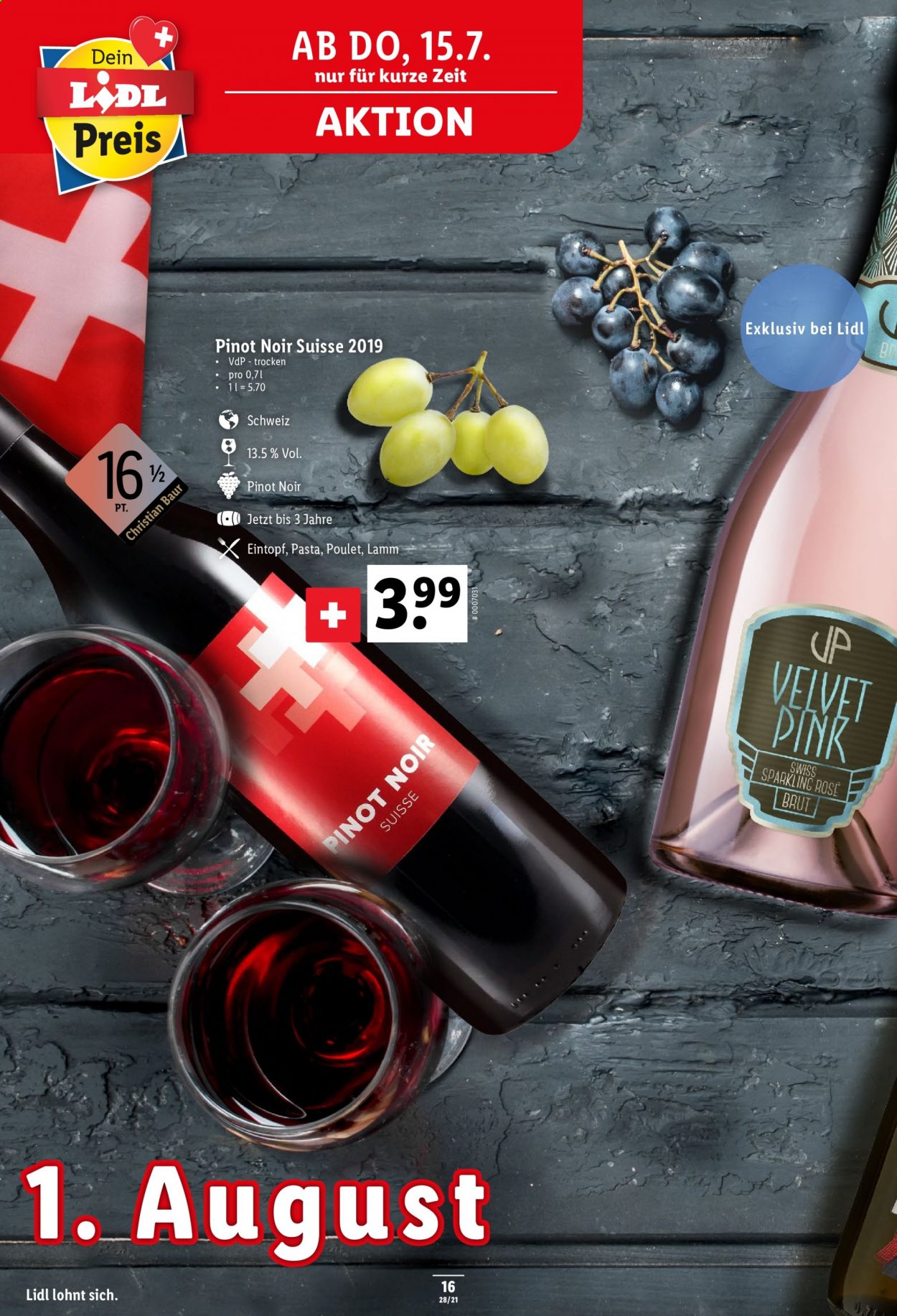 Prospekt Lidl - 15.7.2021 - 21.7.2021. Seite 16