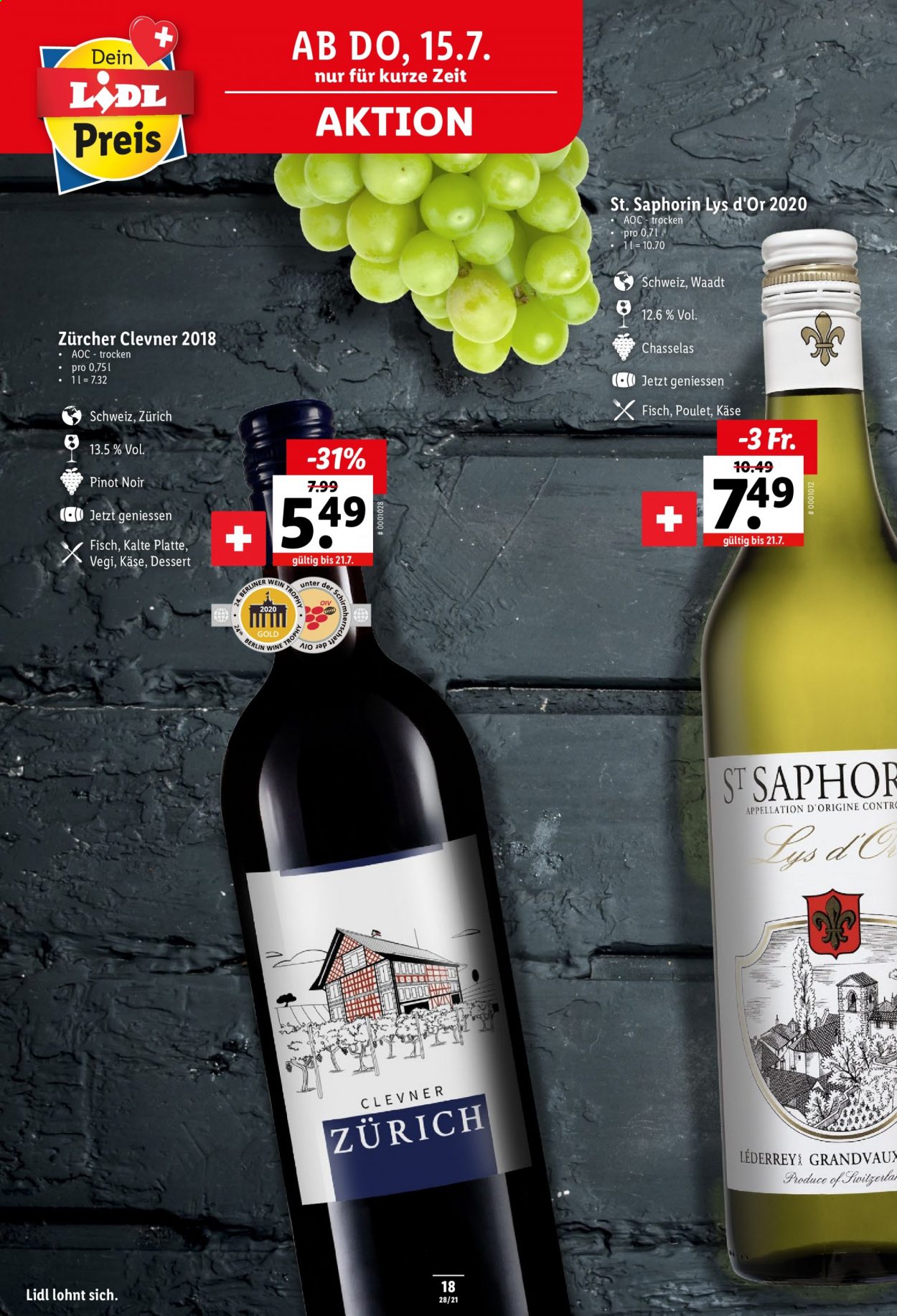 Prospekt Lidl - 15.7.2021 - 21.7.2021. Seite 18