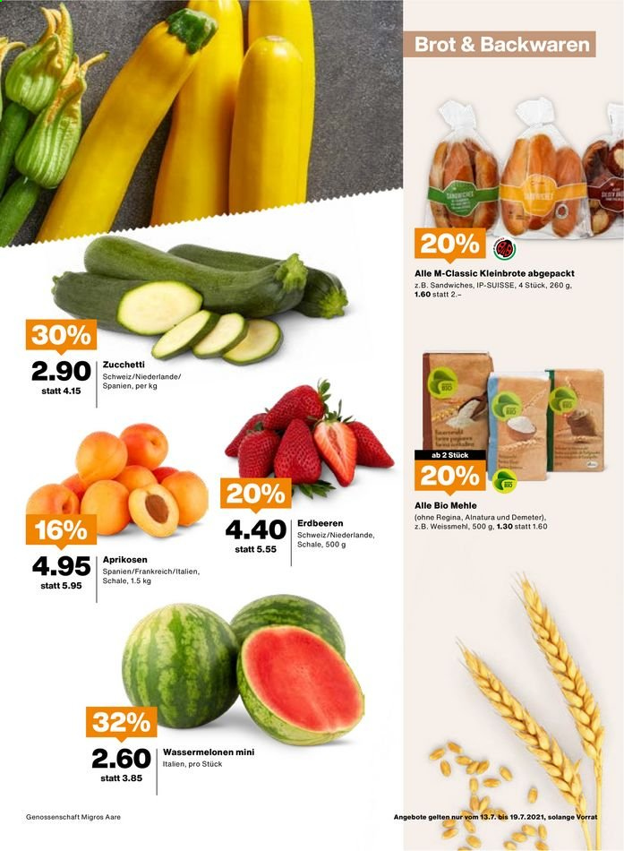 Volantino Migros - 13.7.2021 - 19.7.2021. Pagina 3