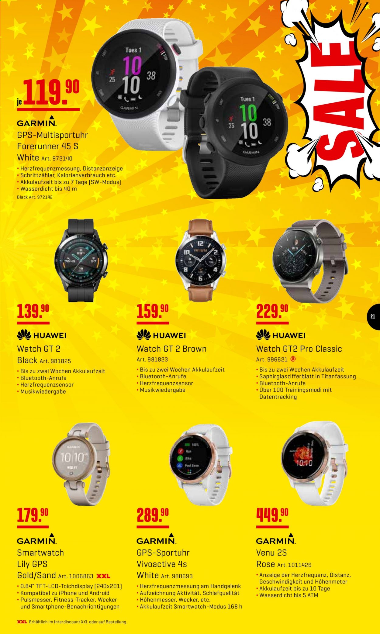 Prospekt Interdiscount - 12.7.2021 - 25.7.2021. Seite 21